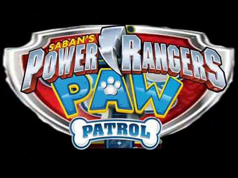 Power Rangers Paw Patrol Megaforce