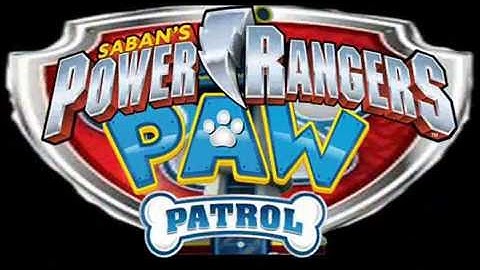 Power Rangers Paw Patrol Megaforce
