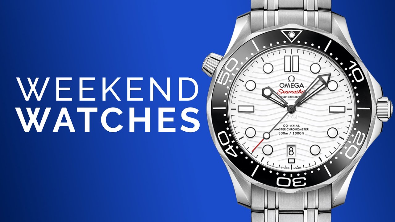 Omega Seamaster White Dial & Seiko Prospex Diver; Sports Watches & Dress  Watches To Buy From Home - YouTube