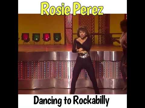 Rosie Perez Dancing To Rockabilly