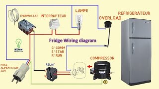 Fridge Wiring diagram refrigerator wiring