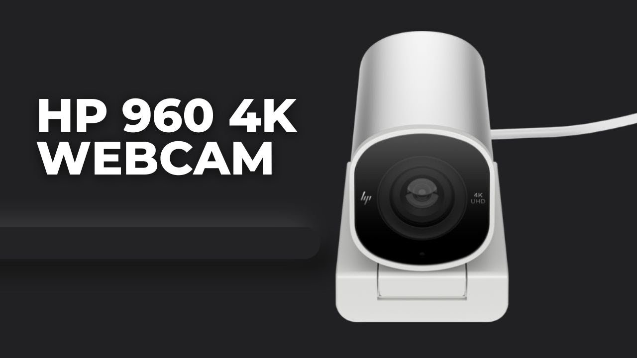 HP 960 4K Streaming Webcam - YouTube