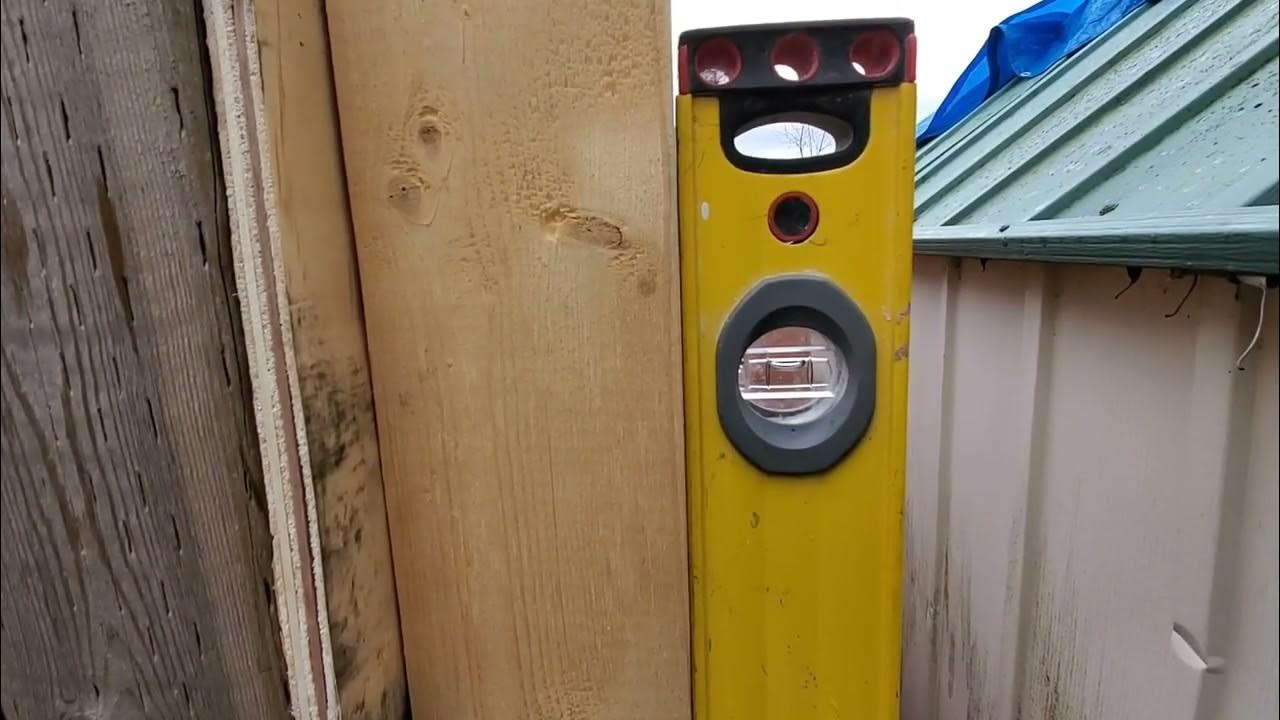 QTOW Sizing a gate post YouTube