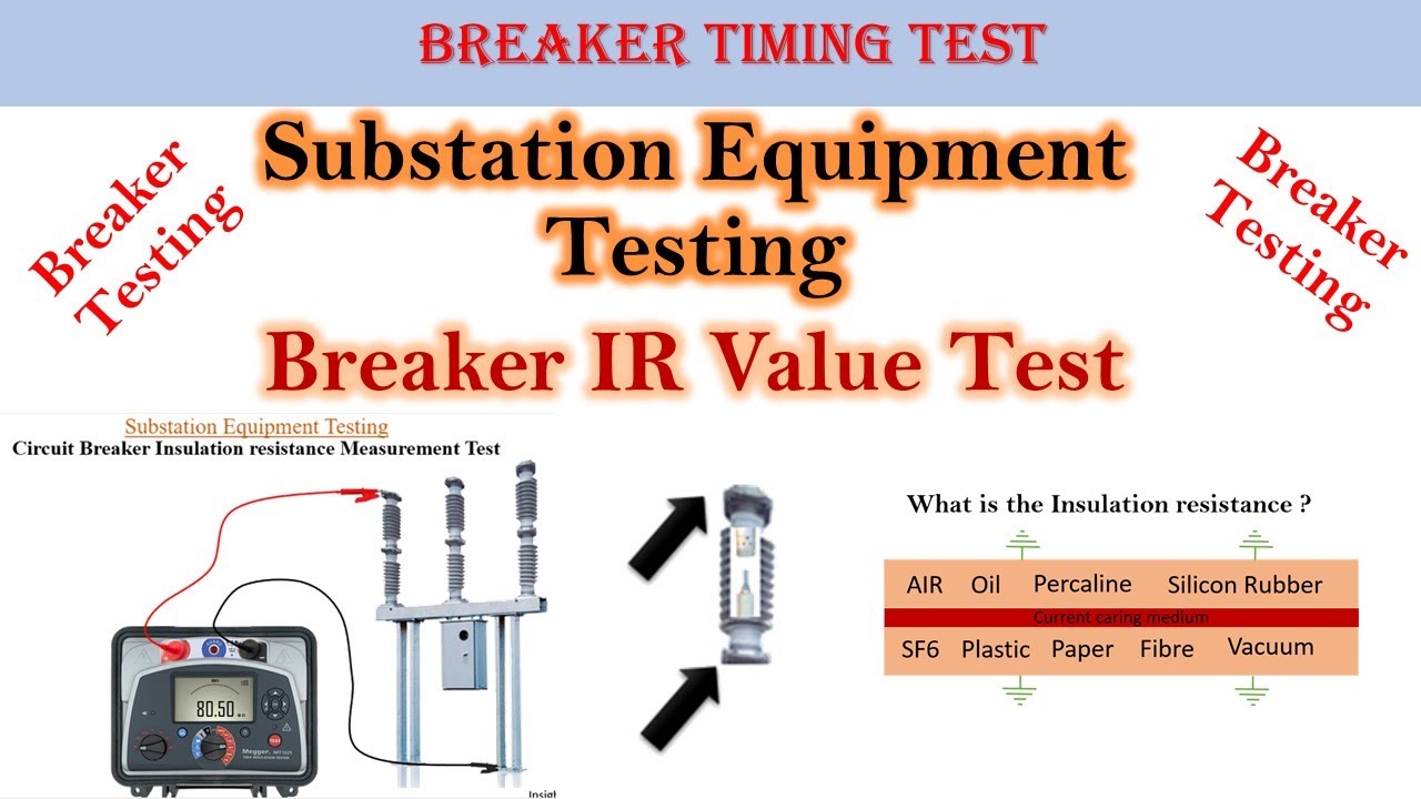 Circuit Breaker IR Value Test Hindi YouTube Circuit Breaker IR Value Test Hindi YouTube