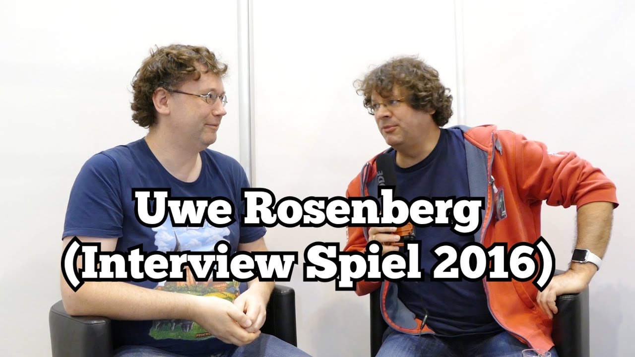 Spieleautor Uwe Rosenberg Im Interview U A Zu Ein Fest Fur Odin Spiel 16 In Essen Youtube