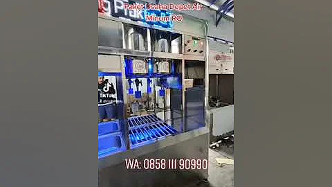 Penjual Mesin Usaha Depot Air Minum Isi Ulang RO | Bisnis Air Minum RO #airro