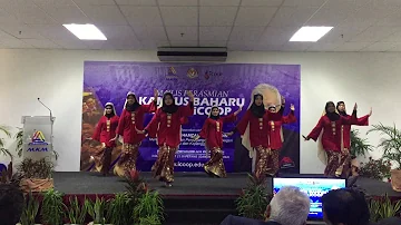 Tarian Selamat Datang Dikir Puteri oleh Bidasari, Kelab Estetika dan Budaya, Kolej iCOOP