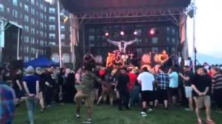 Upon A Burning Body: Game Over live Skate and Surf 2014