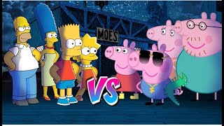 The Simpsons Vs Pepa Pig