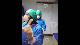 ✅رقص پرستاران در بیمارستان   کرونا   coronavirus   nurse dance in hospital  usa