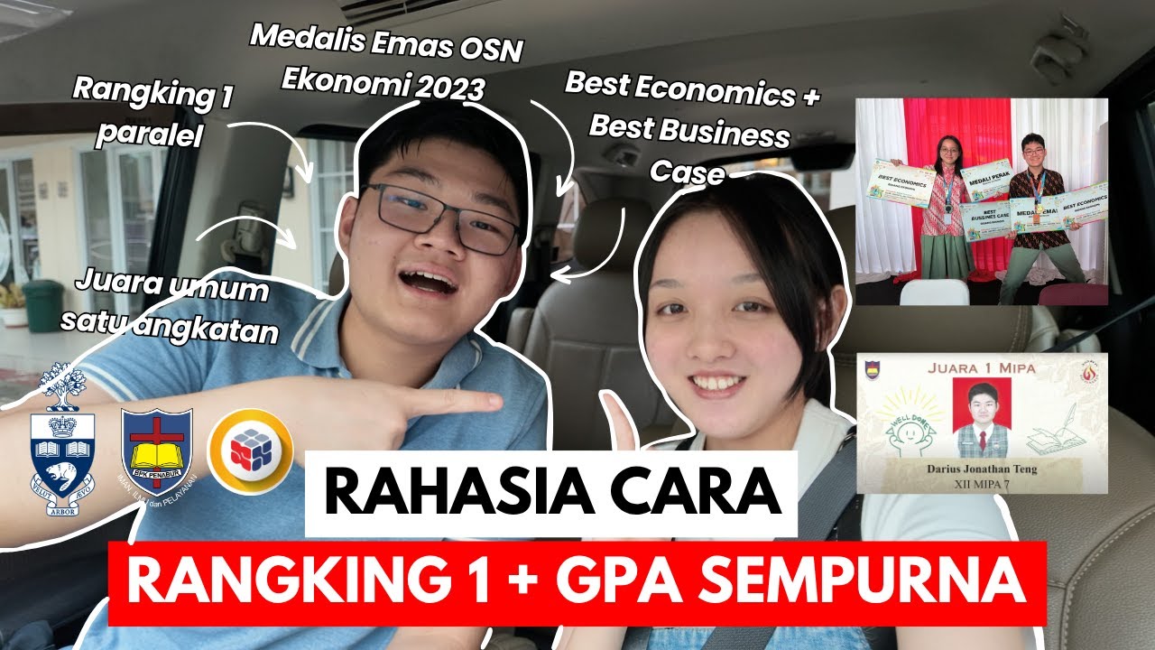 Cara Ranking 1 + GPA Sempurna dari Sang Juara Umum 🏆 | tips & trick, jadwal belajar, motivasi, dll