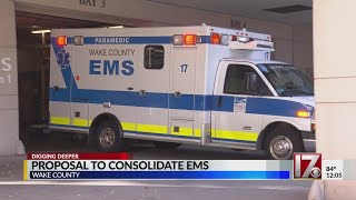 $28M budget deficit in Wake County could lead to consolidation of EMS services