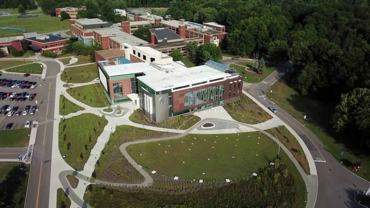 Lakeland Community College Campus Aerial Footage 2 YouTube