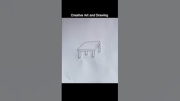 Table drawing .#art #easydraw #drawing #table #shortsvideo #short