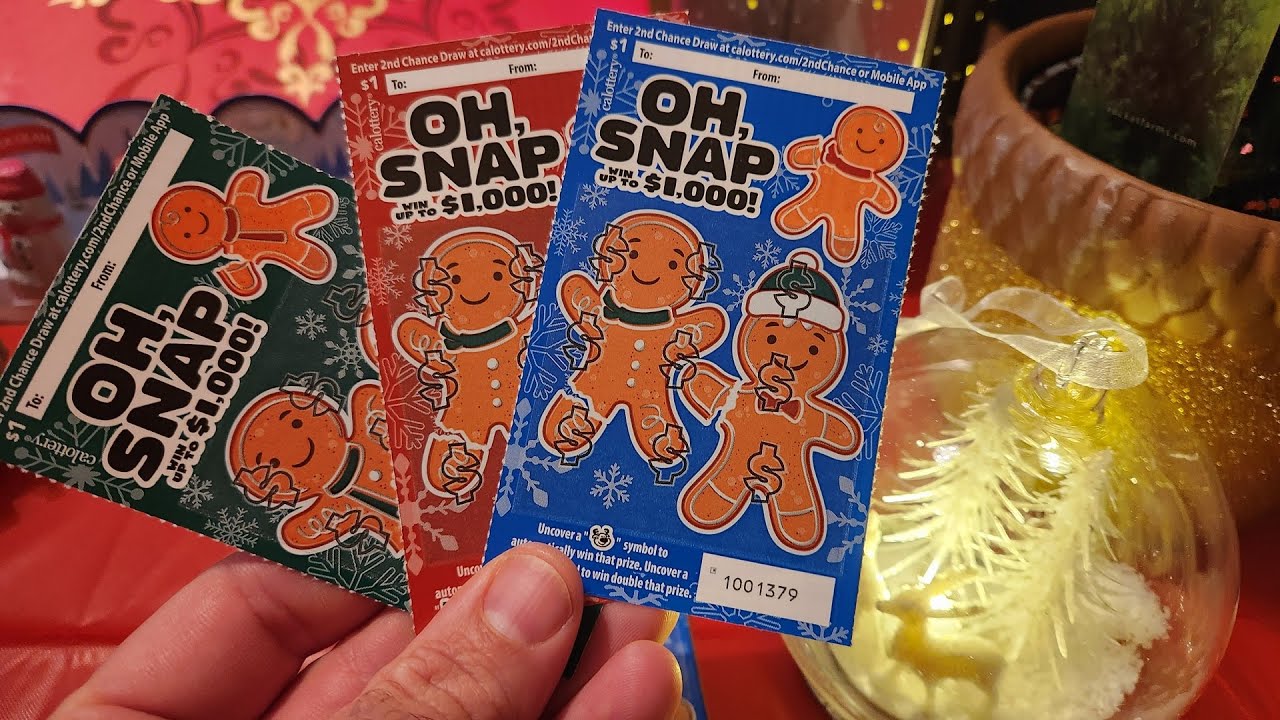 Oh, Snap 1 Holiday Scratcher 2022 YouTube