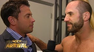 Cesaro thanks his NXT ArRIVAL opponent Sami Zayn
