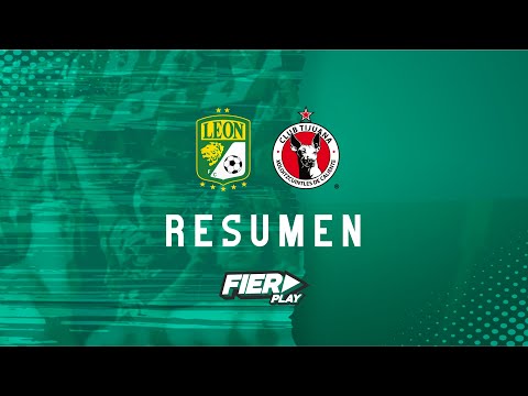 Club Leon Club Tijuana Goals And Highlights