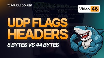 UDP Flags Headers Tutorial | Packet Structure Analysis | TCP/IP Course 2025 - #Video46
