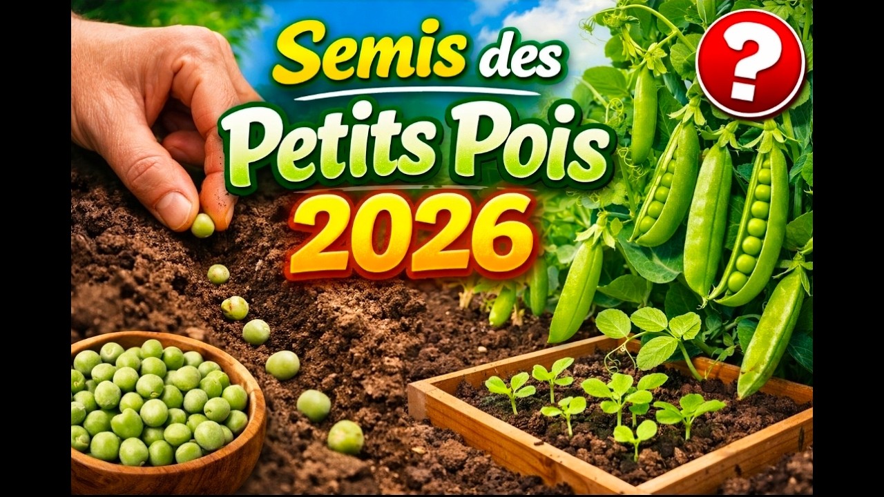 SEMIS de petit POIS