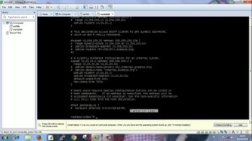 Install DHCP server pada linux Debian 8