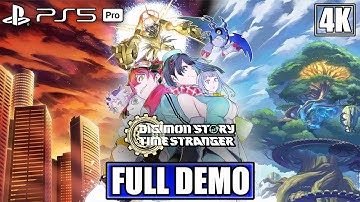 DIGIMON STORY TIME STRANGER Gameplay Walkthrough FULL DEMO [4K 60FPS PS5 PRO] - No Commentary