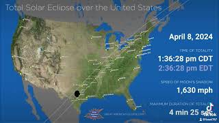 Total Solar Eclipse Teaser (April 7, 2024)