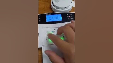 How to Connect the Smoke Detector to Gsm Alarm System.