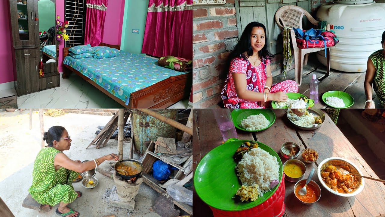 মাত্র দুইদিন বাড়ি ছেড়ে গেছি,তার মধ্যে বাড়ির অবস্থা শোচনীয়🙄দুপুরে খেয়ে উঠেই তারাহুরো করে ফিরলাম।