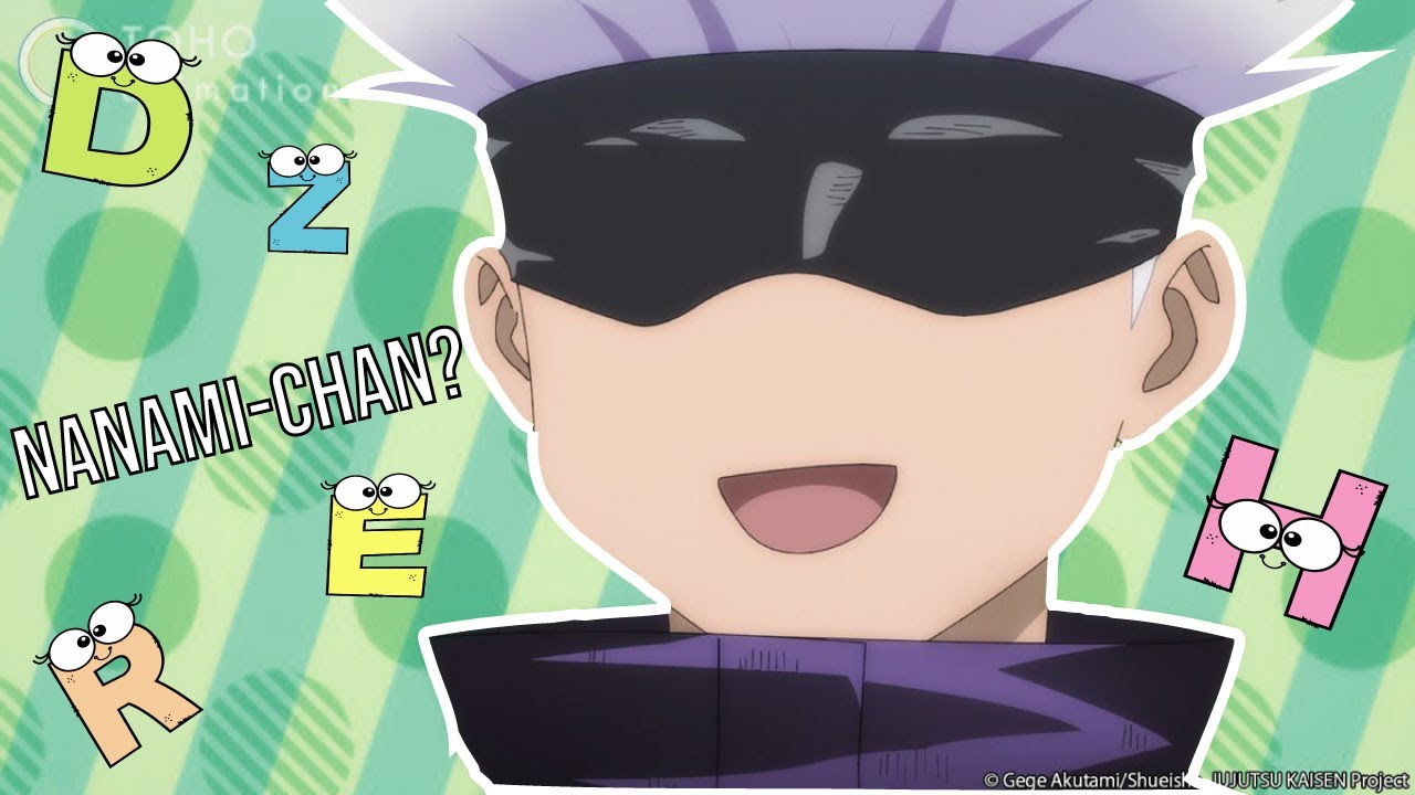 Learn the alphabet with Jujutsu Kaisen - Gojo Satoru