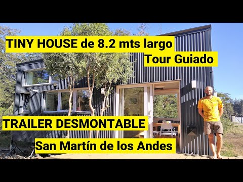 ? TINY HOUSE Argentina 8.2 mts con TRAILER DESMONTABLE - San Martín de los Andes - Neuquen