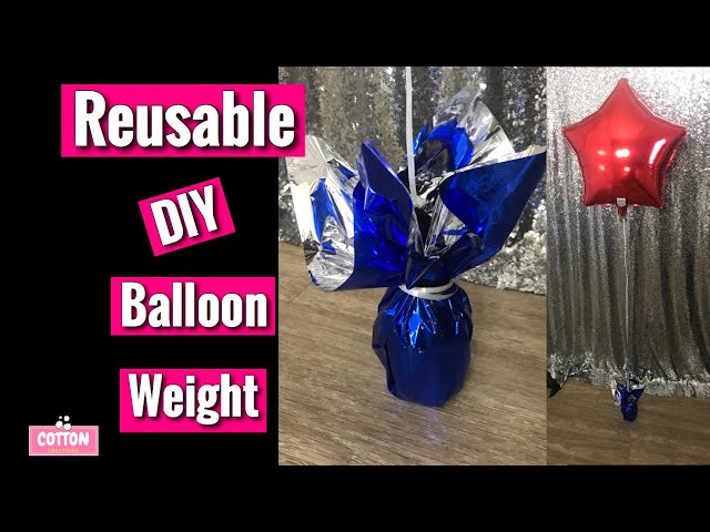 Dollar Tree DIY Balloon Weight, Reusable