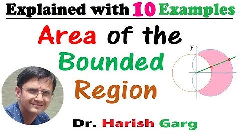 Area by Double Integration | Cartesian & Polar Curves| Examples