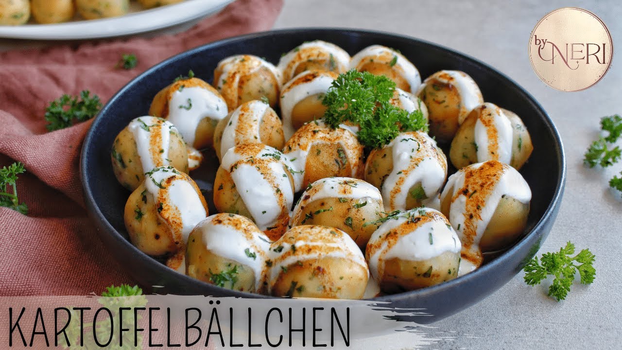 Knusprige Kartoffelkrapfen - Pommes Dauphine selber machen - Rezept