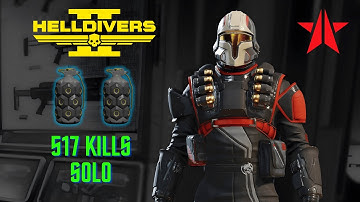 Helldivers 2: Endless Fireworks! - Bots Solo Max Difficulty Gameplay (Deathless / Full Map Clear)