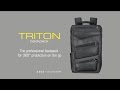 The Professional Backpack for 360° Protection on the Go - ASUS Triton Backpack | ASUS