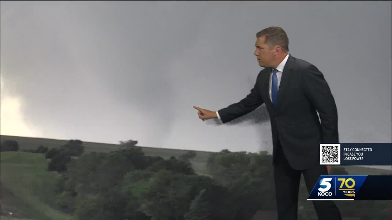 WATCH: Large tornado caught on camera in Custer City