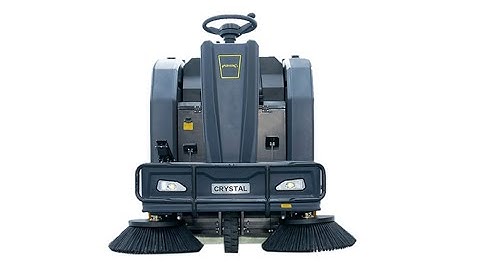 Ride-On Floor Sweeper, 32 Gal 48V 4*80Ah, CSR53, 53" cleaning path