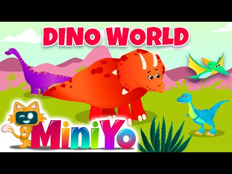 Dino World | Dinosaur Songs for Kids | Nursery Rhymes