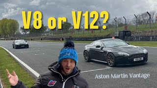 CTR Aston Martin Vantage V8 or V12? Track test at Brands Hatch