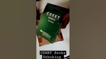 CSEET Books Unboxing...#icsi #cs #ca #cseet #cscartindia