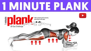 What Will Happen if You Plank Every Day for 1 Minute l 1 Minute Plank Benefits | Lit Up