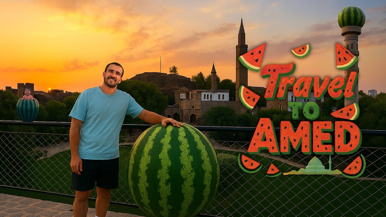 DİYARBAKIRDA TURİST OLDUM !!!