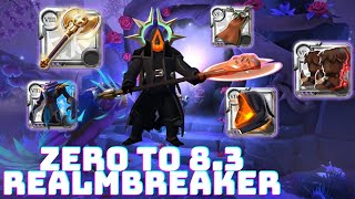 Zero To 8.3 Realmbreaker!! Breake The World Of 8.3s!! | Albion Online | 2 Weeks Premium Giveaway