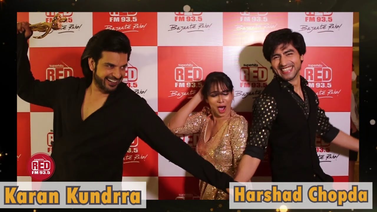 Karan Kundrra and Harshad Chopra went into nostalgic trip with RJ Akriti | Gold Glam & Style Awards