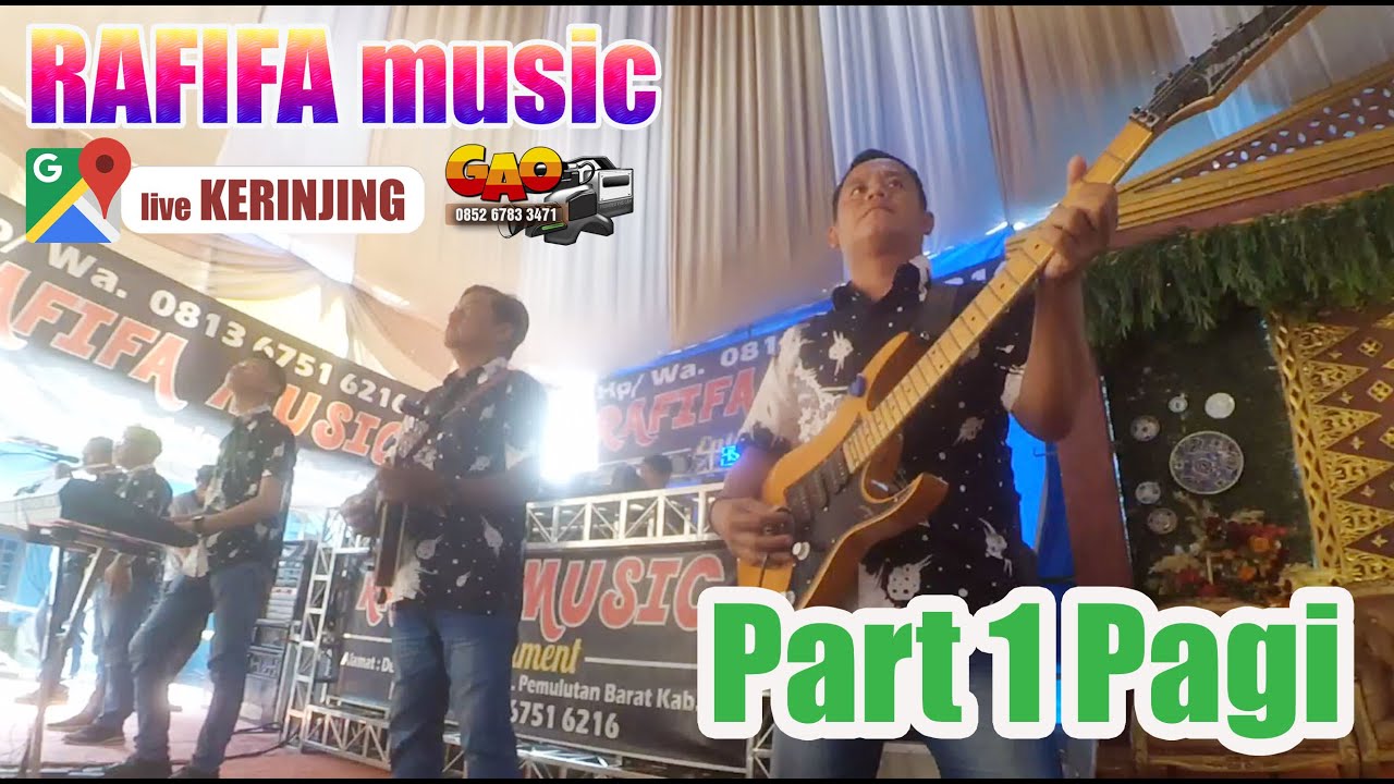 PART 1 PAGI RAFIFA MUSIC SHOW DESA KERINJING