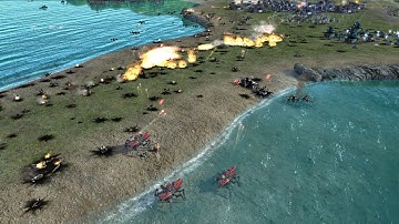 Cybran vs UEF - №2-1-25  - Revamp Expansion Mod (RVE) - AI vs AI - Supreme Commander 2