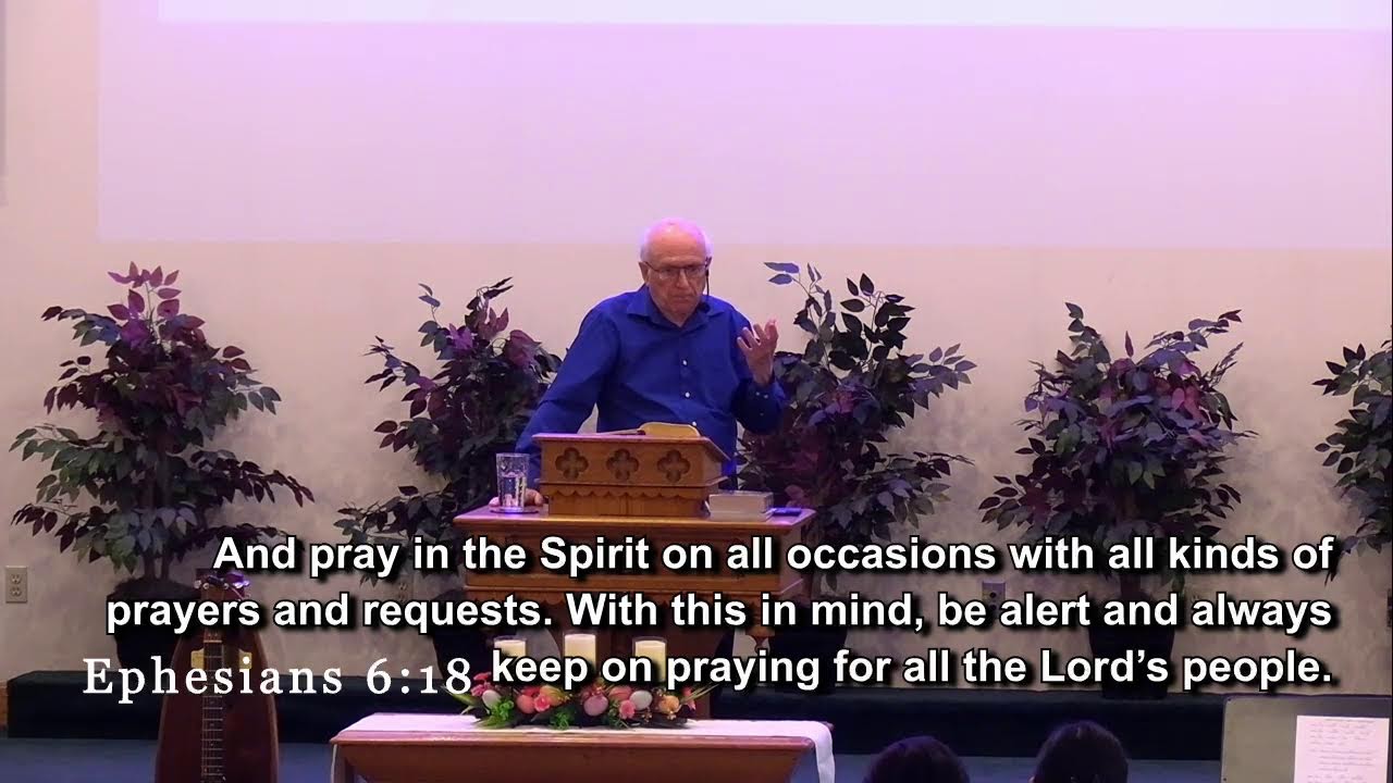 "Be Strong" - 4/27/2025 - 10:30am Pastor Paul Keidel