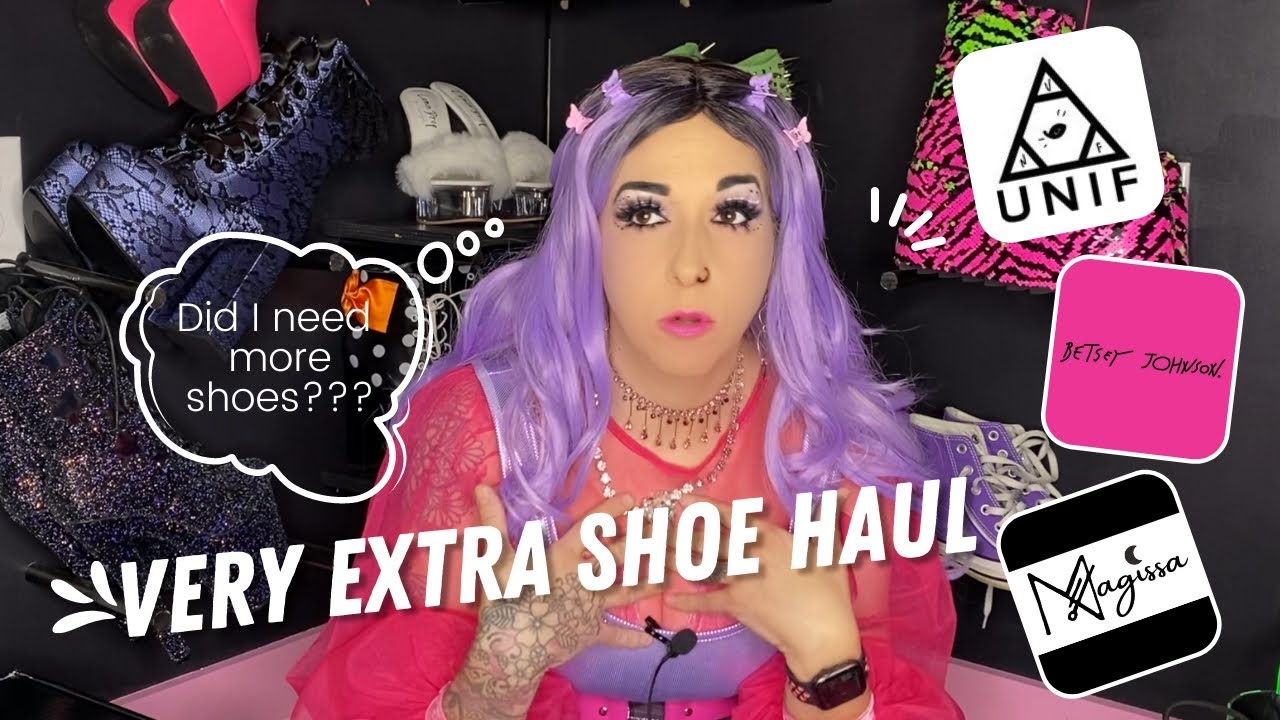 Huge Very Extra Shoe haul! Akira, Dolls Kill, Magissa, Betsey Johnson, UNIF / Punky Dani