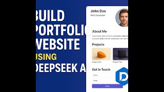 Build Portfolio Website Using Deepseek AI in Hausa screenshot 4