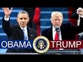 DONALD TRUMP vs BARACK OBAMA: The First 100 Days in Office